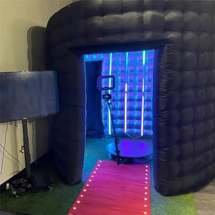 360 Photo Booth & Inflatable LED Enclosure