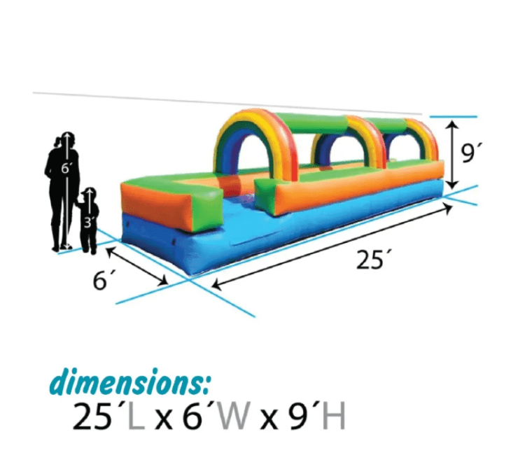 Rainbow Splash Slip 'n Slide 1