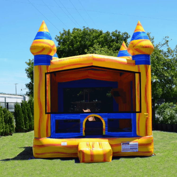 GO BLUE! Large Bounce House