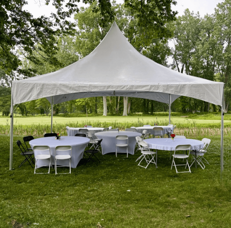 20' x 20' High Peak Frame Tent 1