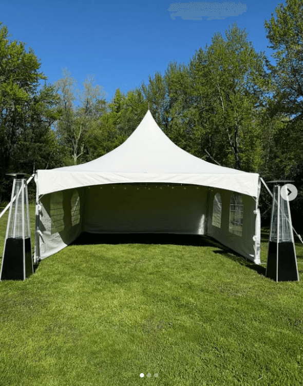 20' x 20' High Peak Frame Tent