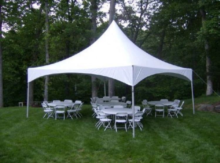 20' x 20' High Peak Frame Tent 0