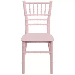 Kid's Pink Resin Chiavari Chair