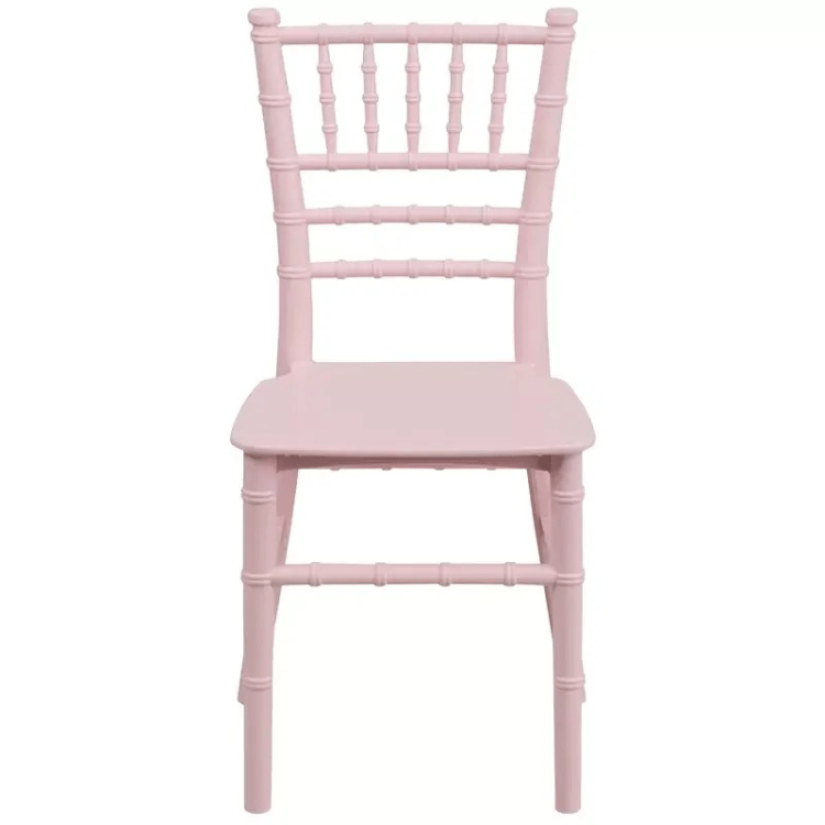 Kid's Pink Resin Chiavari Chair