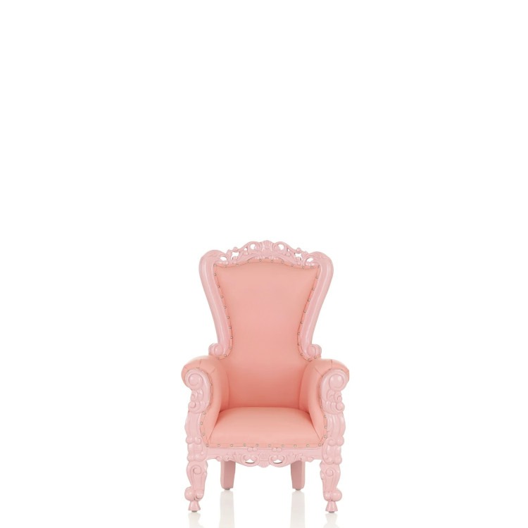 Princess Pink Kids Throne Chair