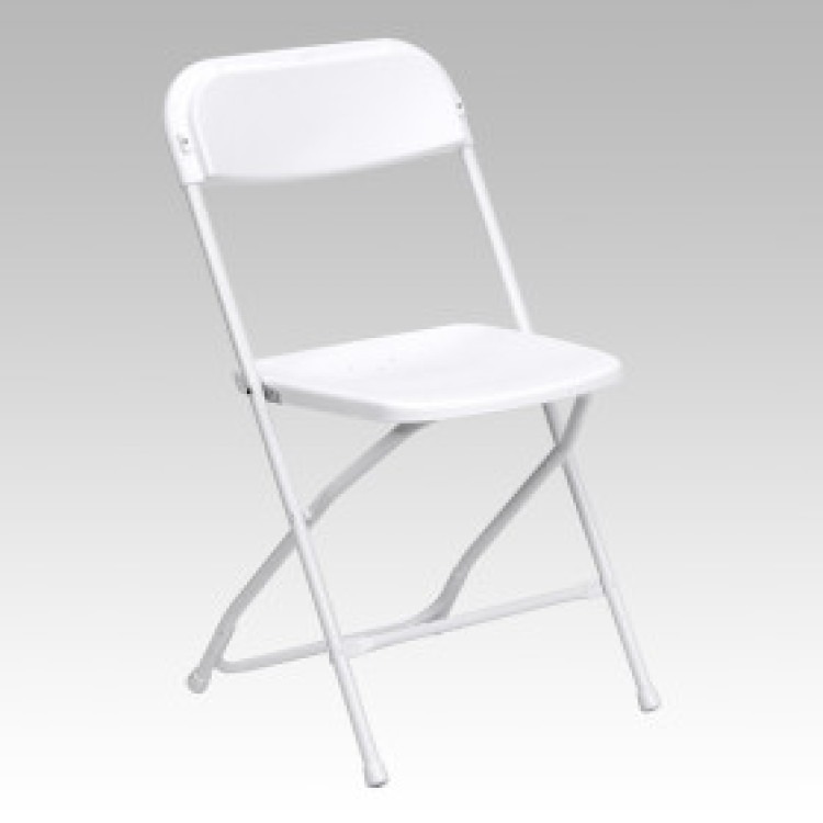 White Folding Chair