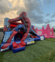 It's SPIDER-MAN! Bounce House & Slide Combo