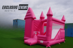 Large PINK Castle Bounce House