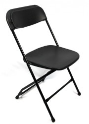 Black Folding Chair