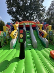 IMG 0881 1742532948 EXTREME FUN CITY Bounce House with Double Slides